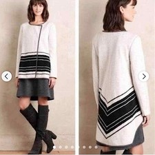 Anthropologie Elevenses Ardsley Wool Blend Jacket Size Xs