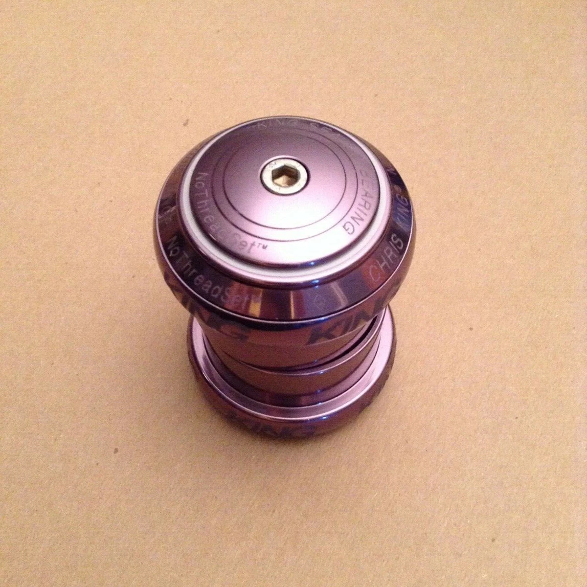 CHRIS KING NTS 1.5 49MM HSE1L Sotto Voce pressfit headset Pewter