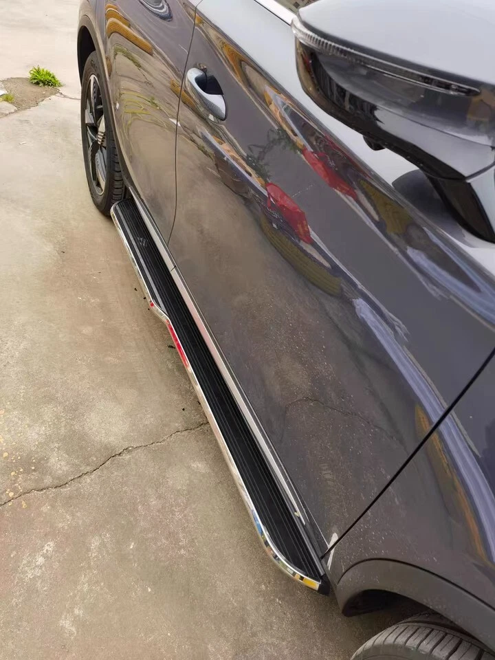 2 PIEZAS estriberas peldaños laterales para Lexus NX NX200 NX300h 2015-2021 pedales fijos Foto 4 de 4