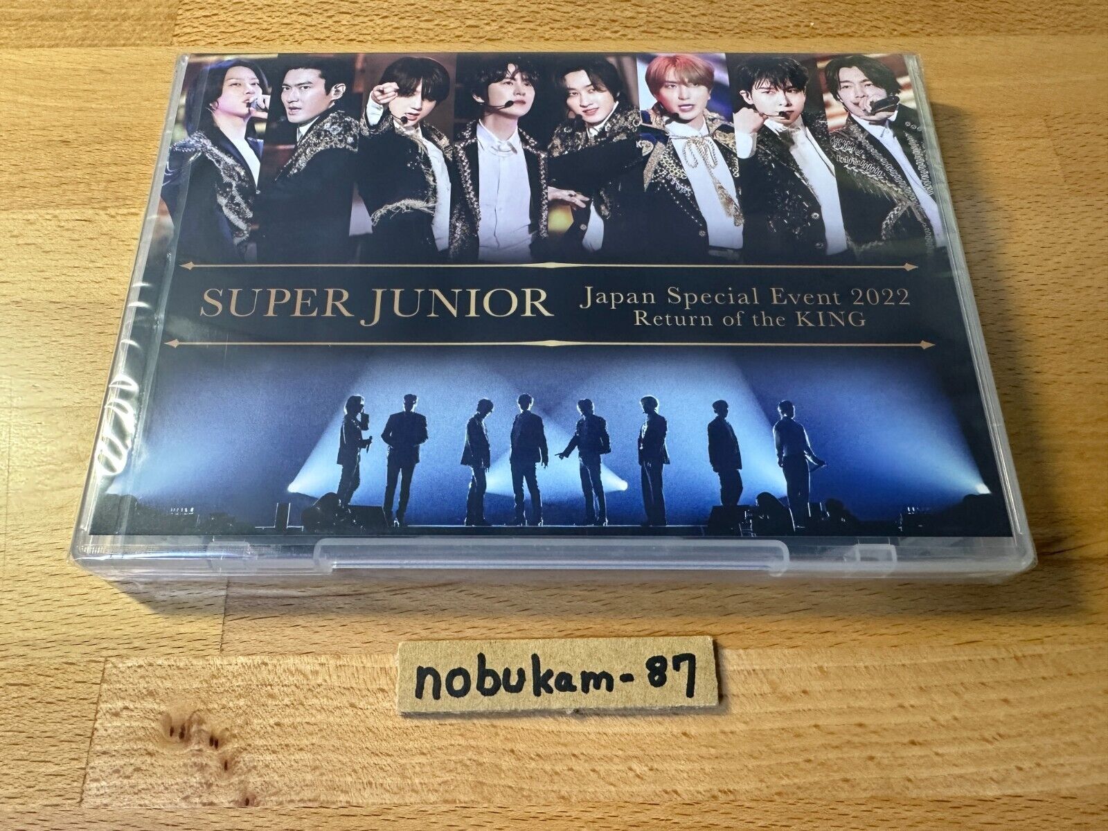 SUPER JUNIOR Special Event 2022 Return of the KING Japan Blu-ray New