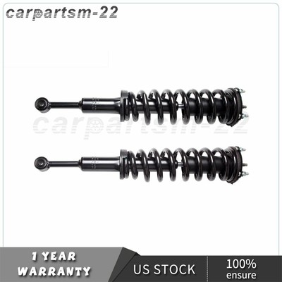 For 2000-13 Toyota Tundra 2 Front Quick Install Struts Shocks & Spring