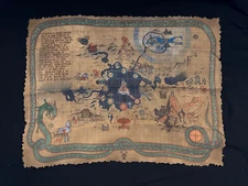 NEW God of War Stone Mason Collector's Edition Exclusive Cloth Map PS4