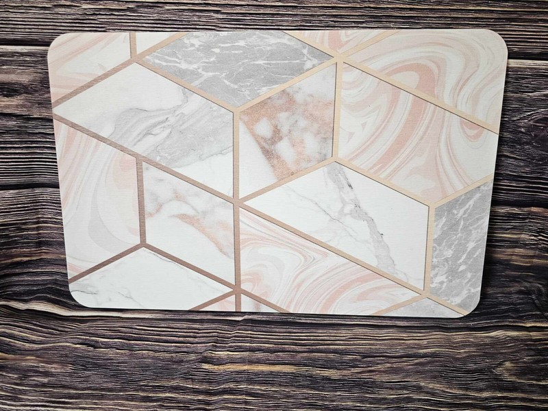Tuffen Stone Bath Mat 23.6 X 15.4” 100% natural diatomcozemat COSMO Marble New