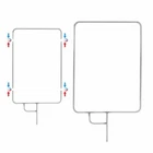 Quick Release Photography Studio Stainless Steel Flag Panel Reflector Diffuser