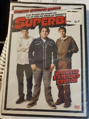 Superbad (DVD, 2007, Canadian; Unrated; Extended Edition)