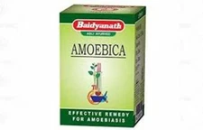 2 X  Ayurvedic Baidyanath Amoebica Tablets 25 Anti-Diarrhea