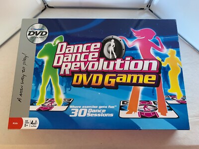 Imagination Dance Dance Revolution Interactive DVD Game Complete New Open Box 