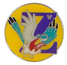 Lion King Zazu "Z" Alphabet Collection Individual Disney Trading Pin ~ Brand New