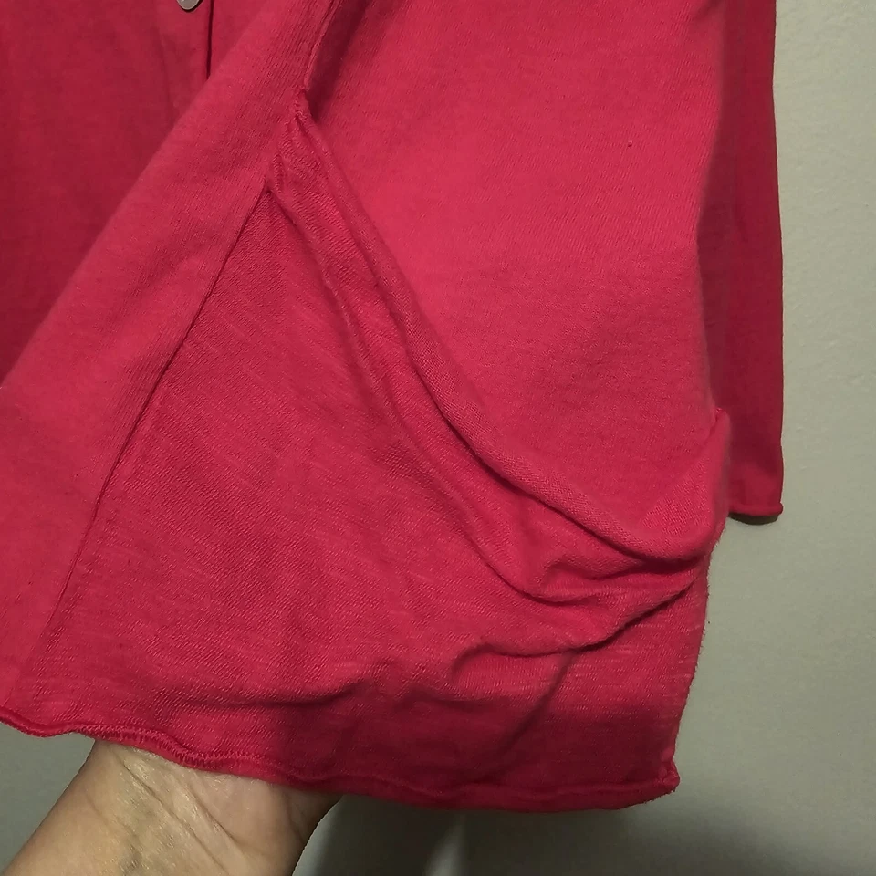 Fenini женщин Sz LG куртка эластичной кнопка Lagenlook Artsy искусство носить карманы - Изображение 4 из 4