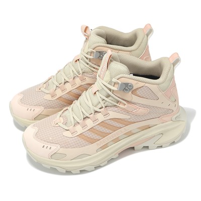 Merrell Moab Speed 2 Mid GTX Gore-Tex Pink Salt Women Outdoors Shoes J038506