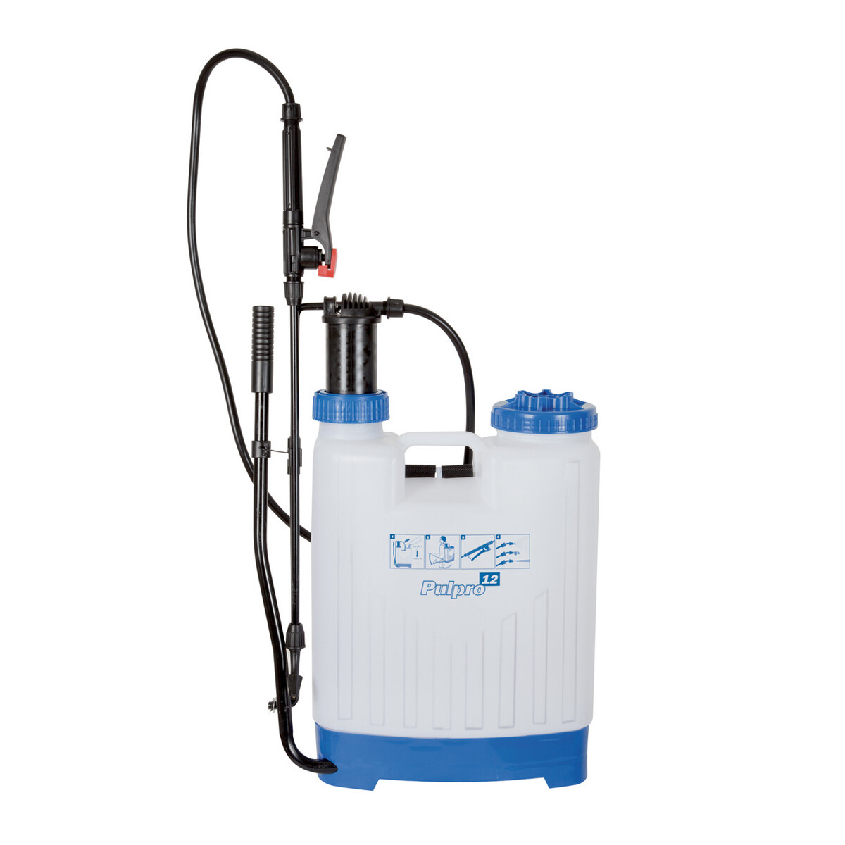 Pompa a Spalla 12 Litri Pulpro 12: Nebulizzatore per Orto e Giardino
