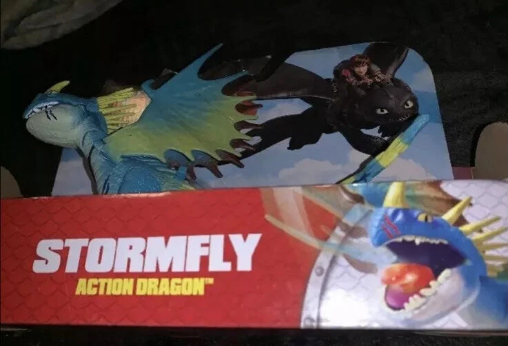 Stormfly Action Dragon Cómo entrenar a tu dragón encender llama ataque Dreamworks Foto 4 de 4