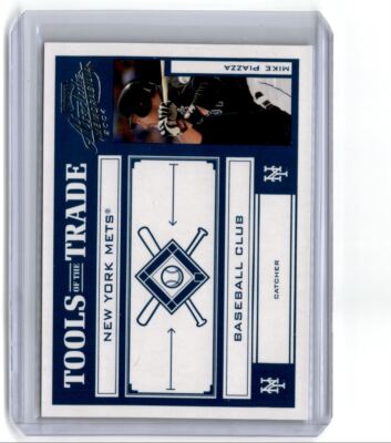 2004 Playoff Absolute Memorabilia Tools of the Trade Mike Piazza 040/250 New