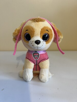 Ty Beanie Boos Paw Patrol SKYE Dog 6