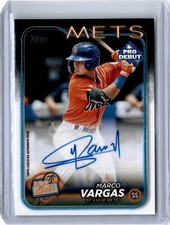 2024 Pro Debut Marco Vargas Auto (B45) A2 Mets