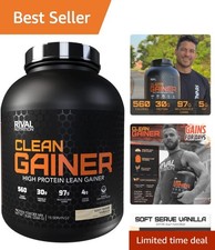 5lb Clean Gainer Soft Serve Vanilla - Safe for Competitive Athletes 14.40 per gallon