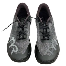 TYR Valkyrie Elite Carbon Shoes Mens Sz 11.5M Triple Black Road Running Sneakers