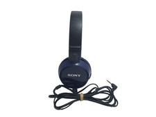 Sony MDR-ZX110 Blue Wired On Ear Headphones Folding 3.5mm Jack Stereo Headset