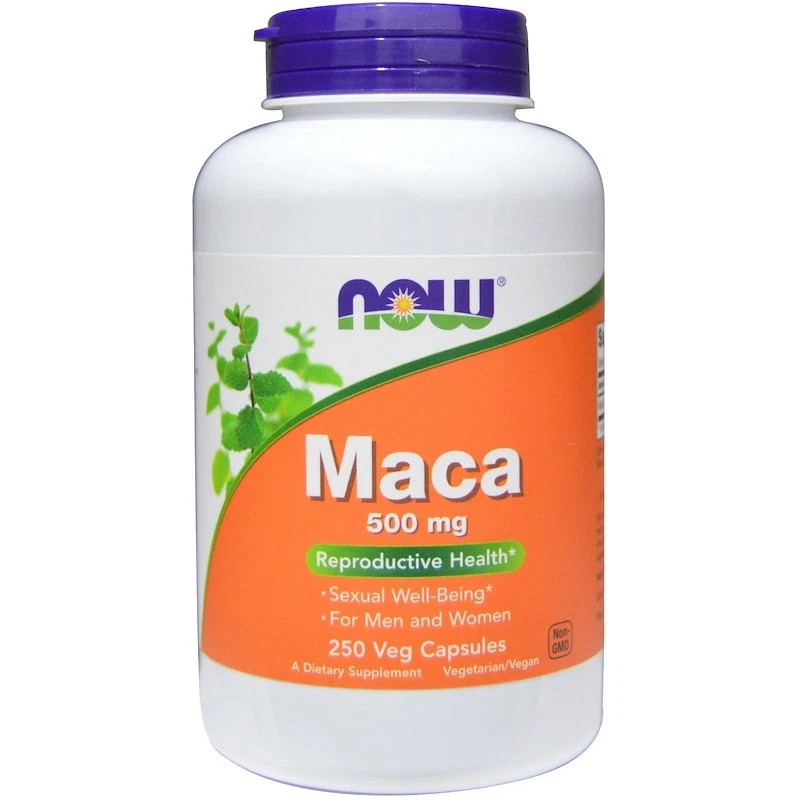 Now Foods, Maca, 500mg, 250 Veg. Kapseln - Bild 1 von 1