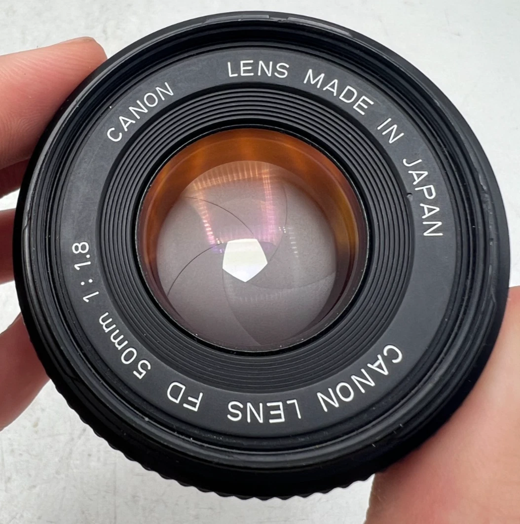 Canon FD f/1.8 Camera Lenses 50mm Focal for sale | eBay