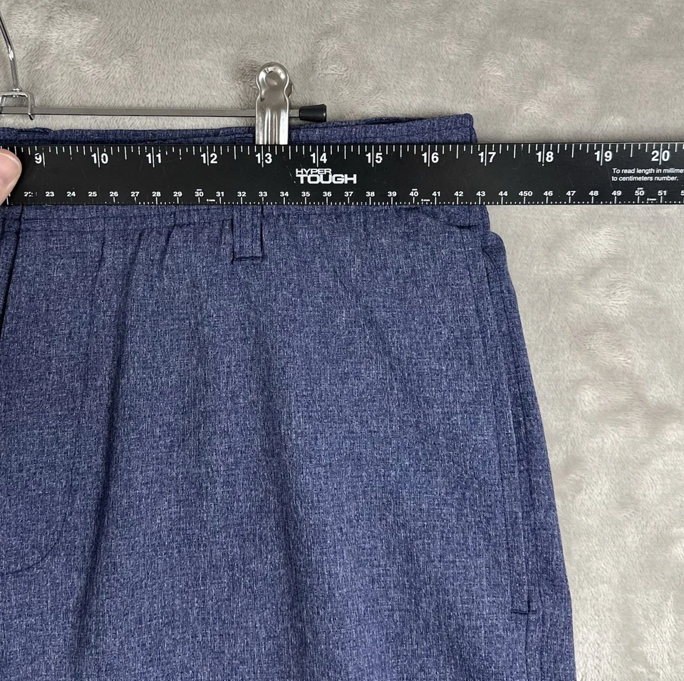 Calça de golfe Under Armour ventilada masculina 34x30 azul cintura elástica antiderrapante 1377358 - Imagem 3 de 4