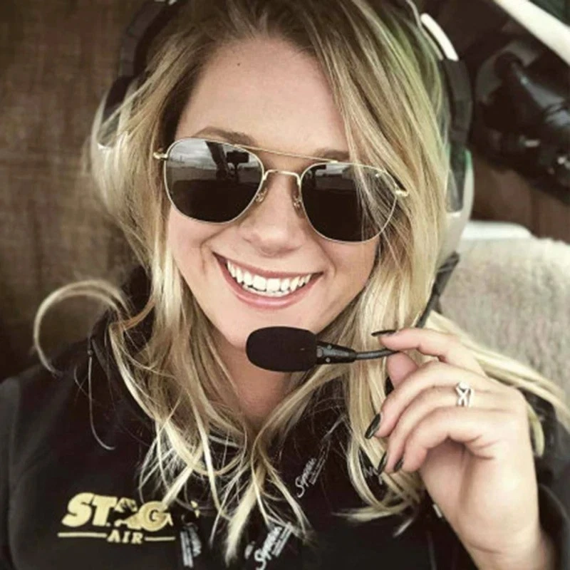 Occhiali da sole uomo Ao Aviation originali vetro ottico americano - Immagine 2 di 4