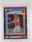BO NIX 2024 DONRUSS OPTIC PREVIEW RATED ROOKIE RED WAVE PRIZM #369 BRONCOS Q4058