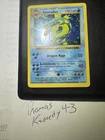 Pokemon Gyarados Holo Rare Shadowless Base Set Card 006/102 Vintage MP