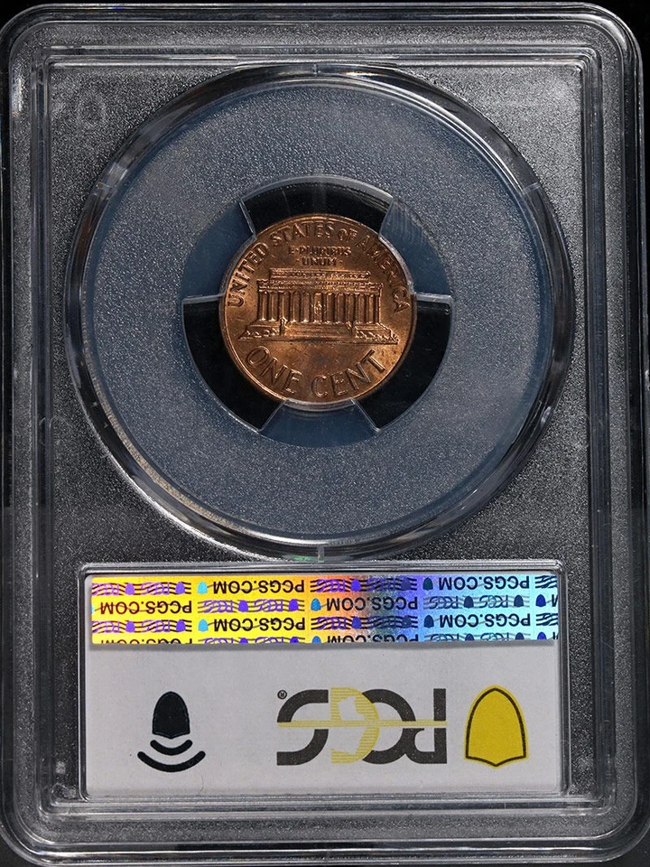 1972-P Lincoln Cent Doubled Die Obverse PCGS MS63 RB Key Date Nice Strike - Image 4 of 4