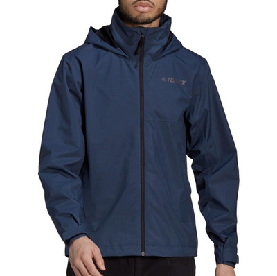 Adidas Terrex Regenjacke Herren - RAIN.RDY Waterproof - Navy - Black Friday Sale