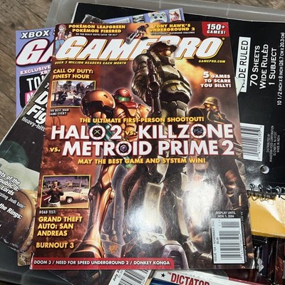 GamePro Magazine Issue 194 November 2004 Halo 2 Killzone Metroid Prime 2 GTA