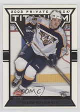 2002-03 Pacific Private Stock Titanium Retail 287/1475 Vernon Fiddler #123 o1h