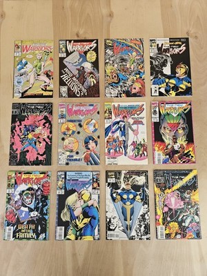 The New Warriors Comic Lot 30,31,32,33,34,35,36,37,38,39,40,41