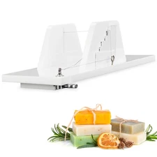 CraftyBook Wire Soap Cutter Slicer - Block Cheese Cutter Board with Wire