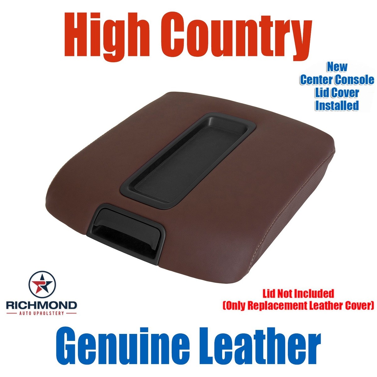 2016 Chevy Silverado High Country-Genuine Leather Center Console
