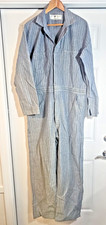 Vintage Red Kap Coveralls Herringbone Work Farm Mechanic Mens 46 Regular