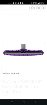 Proteam 107016 Xover Multi-Surface Floor Tool for sale online | eBay