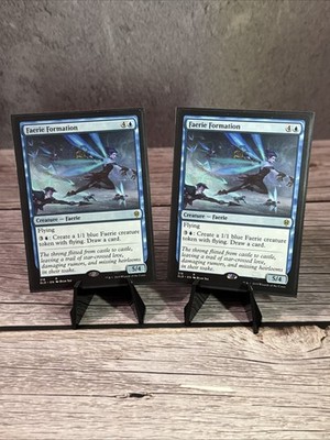 Faerie Formation Throne of Eldraine Regular (2 Cards)