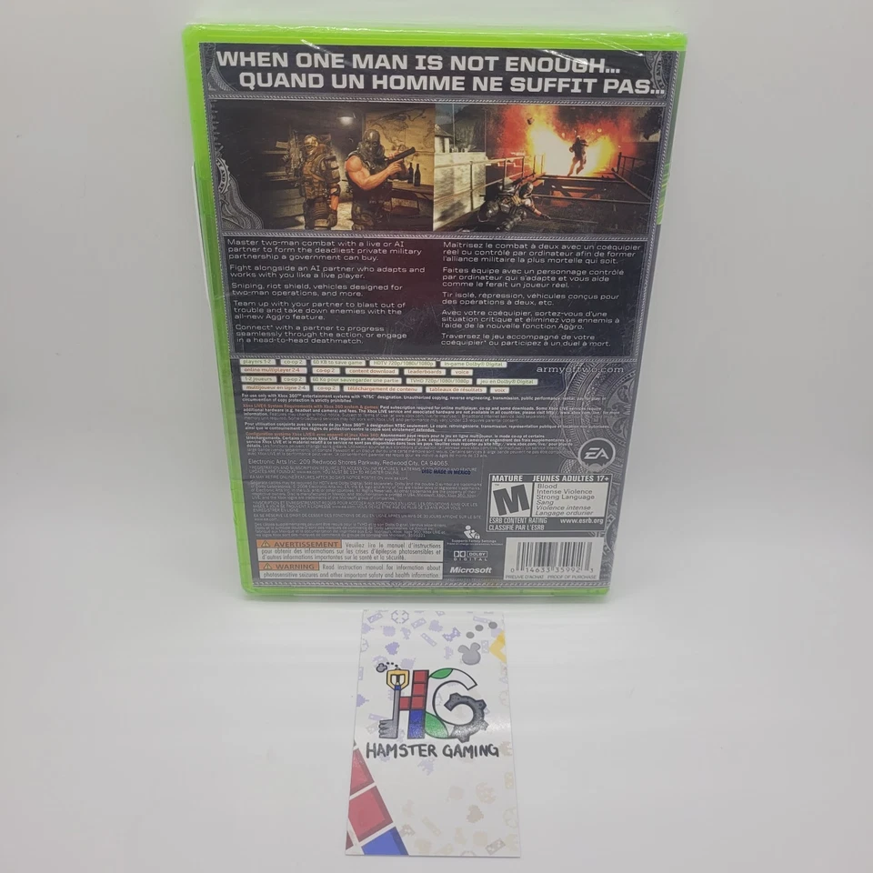 Army of Two for Xbox 360. BRAND NEW AND SEALED! - Image 3 of 4
