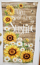 You Are My Sunshine Sunflowers by Timeless Treasures btp