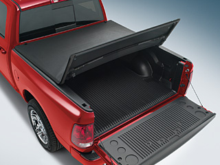 09 18 Dodge Ram Fabric Folding Tonneau Tri Fold Cover Bed Box Quad 6 4 Mopar Ebay