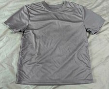 Hanes Boy's Cool DRI Youth Short-Sleeve T-Shirt CD4 Graphite Small