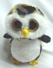 TY Beanie Boos BIG EYE OWLIVER THE OWL 6" Plush STUFFED ANIMAL Toy