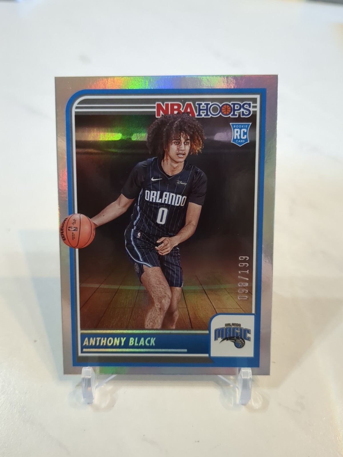Anthony Black 2023-24 Panini NBA Hoops #257 PREMIUM FOIL PARALLEL RC /199