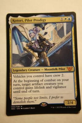 MTG Kotori Pilot Prodigy x1- -Neon Dynasty Commander-Pack Fresh