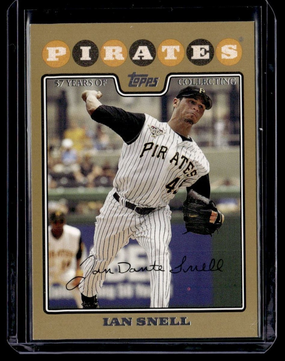 2008 Topps Gold Ian Snell 0600/2008 Pittsburgh Pirates #221 | eBay