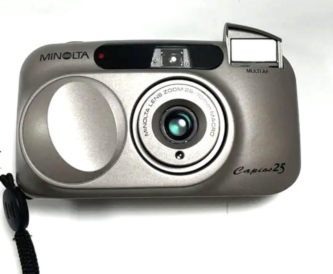 MINOLTA Capios 25 35mm Point & Shoot Film Camera From Japan