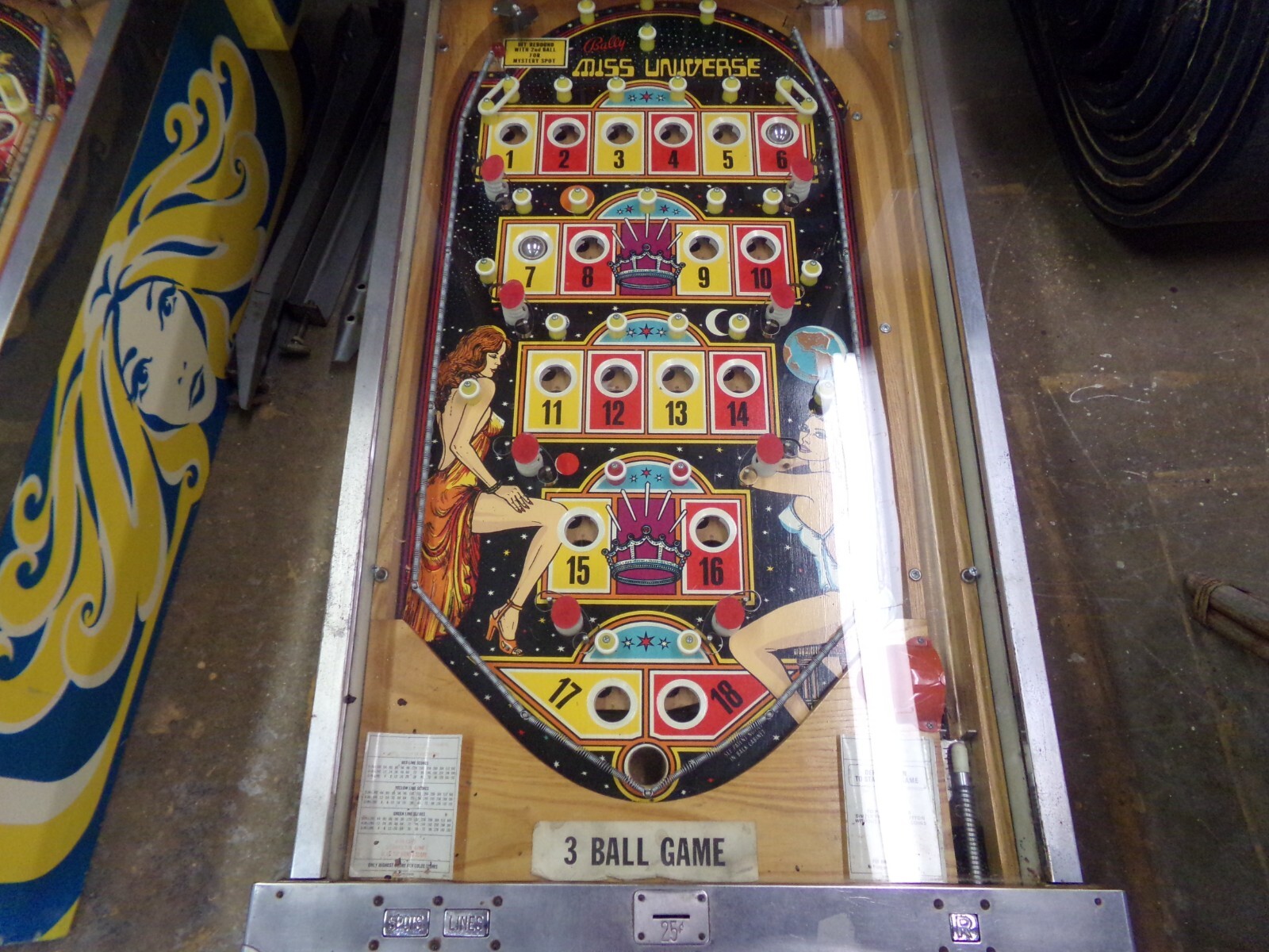 2 Bally Pinball Bingo Machines eBay
