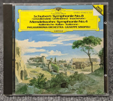 Schubert: Symphonie No. 8 "Unvollendete"; Mendelssohn: Symphonie No. 4 W.Germany