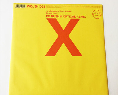 Ram Jam World - Bluesy Baby (Ed Rush & Optical Remix) / VG+ / 12''''
